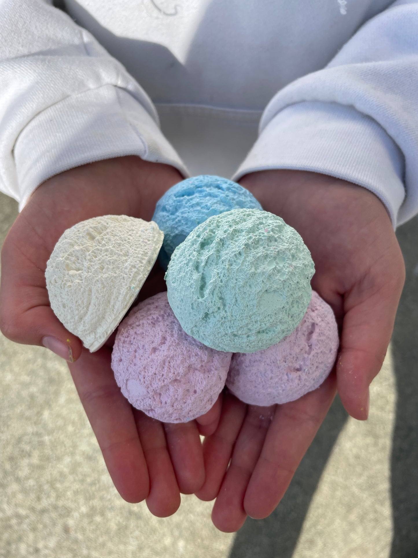 Icecream Cone and Scoops Chalk Set