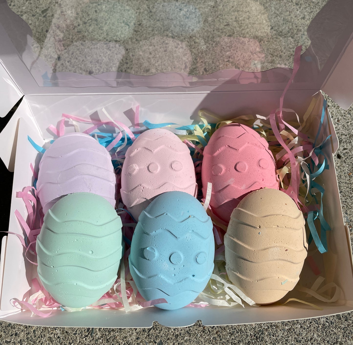 Easter Eggs Halved Chalk Set