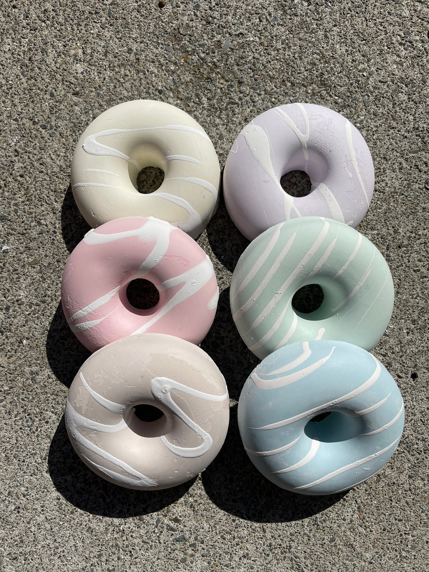 Donuts Set of 6 Chalks