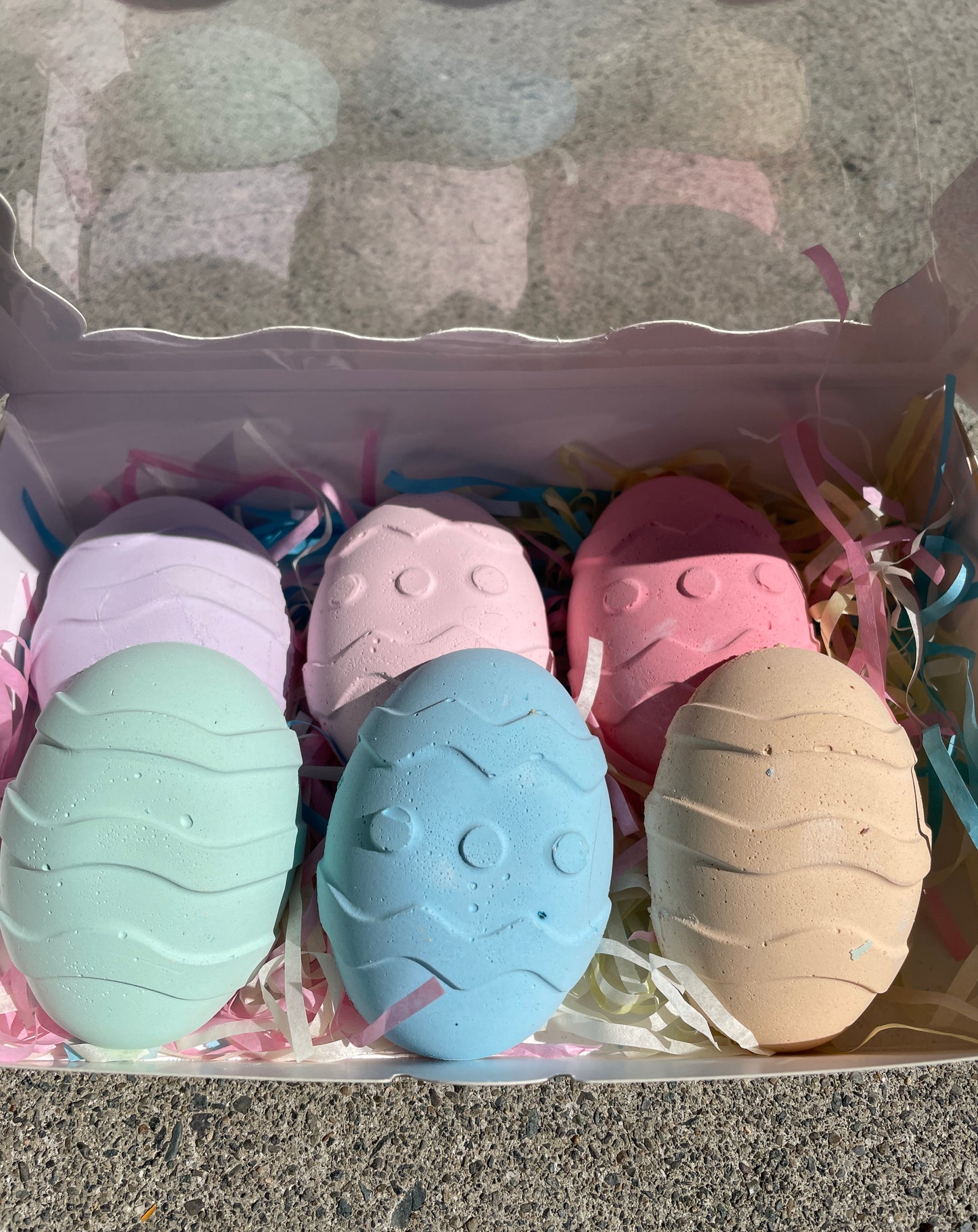 Easter Eggs Halved Chalk Set