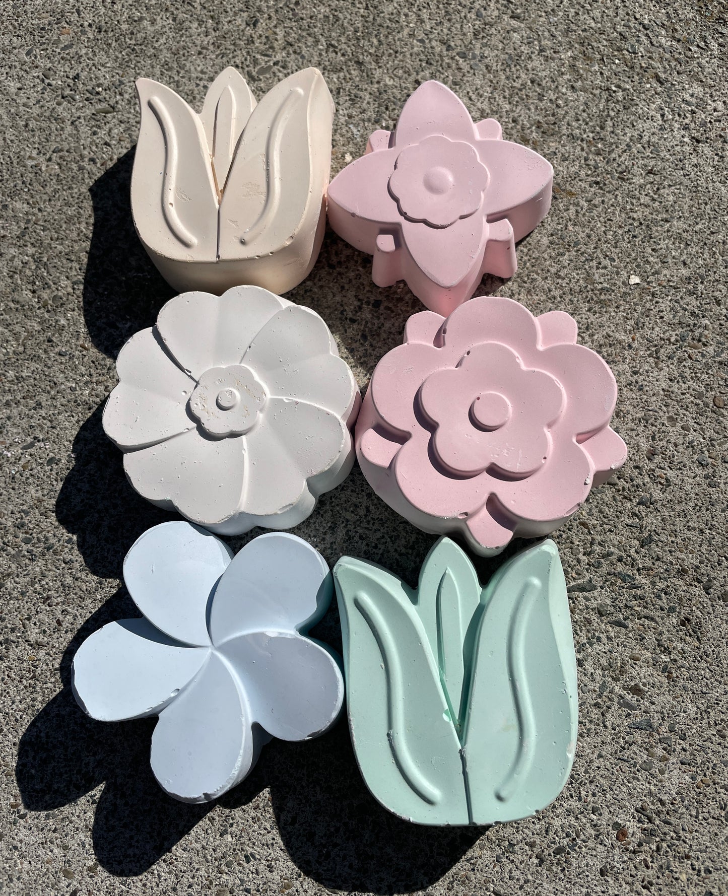 Flowers Chalk Set