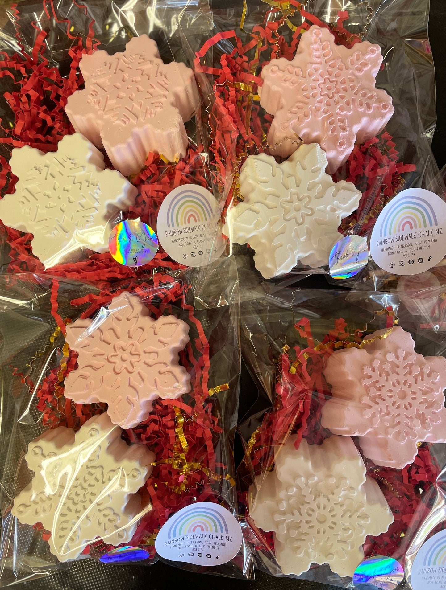 Christmas Snowflake Chalk